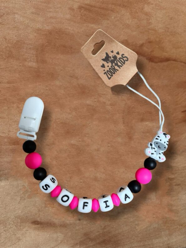 Portachupete estilo flúor personalizable 🖤💖