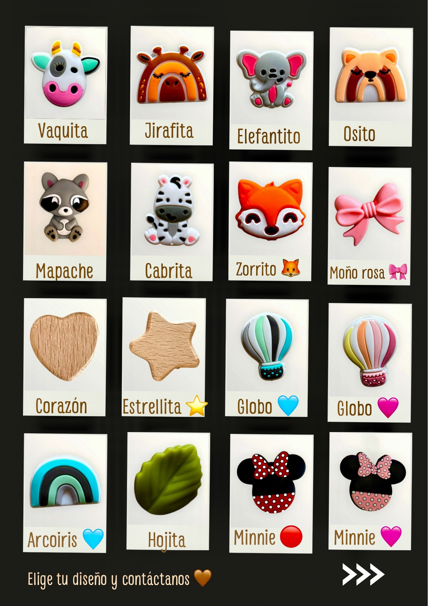 Set dúo Portachupete + mordedor personalizables - Imagen 2