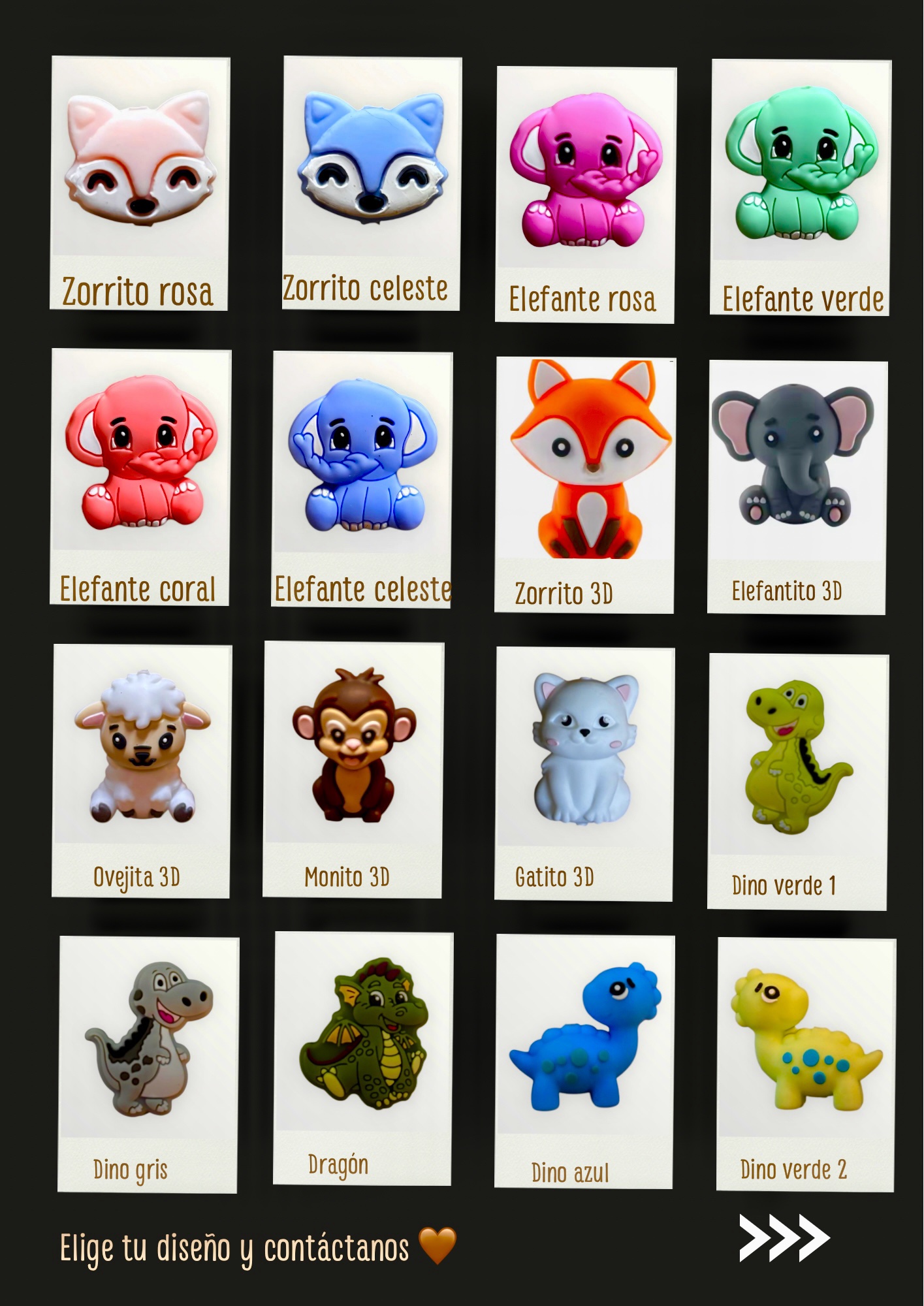 Set dúo Portachupete + mordedor personalizables - Imagen 3