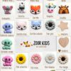 Marcador personalizable figurita + letra abajo - Imagen 2