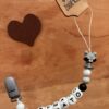 Portachupete mapache personalizable - Imagen 2