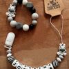 Set dúo Portachupete personalizable + mordedor