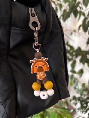 Marcador personalizable figurita + letra abajo