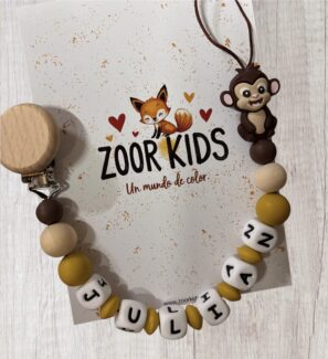 Portachupete monito 🐒 estilo vintage